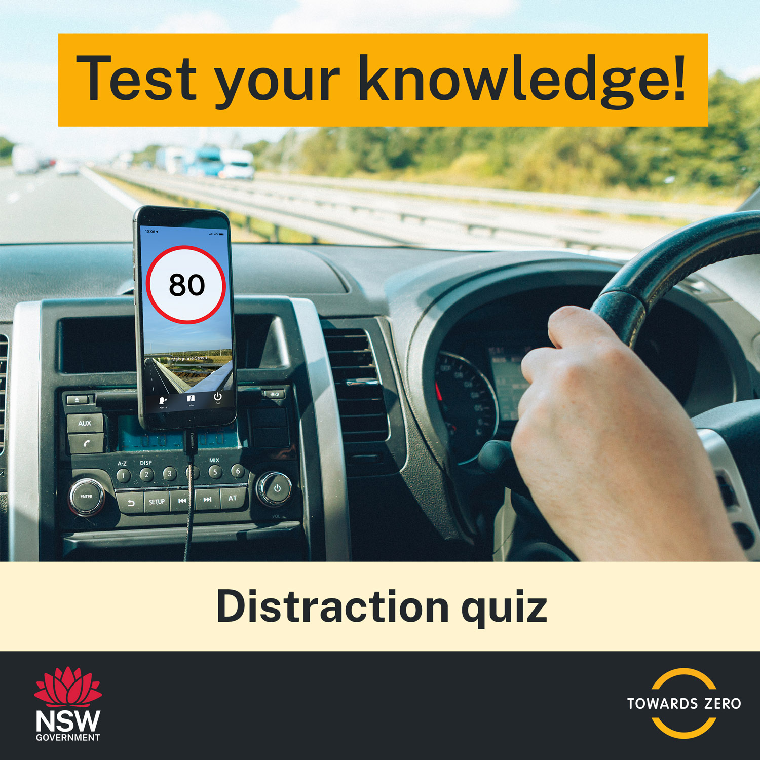 Distraction quiz